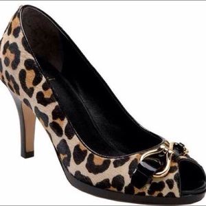 Cole Haan, size 10, Carma, Leopard Print Heels